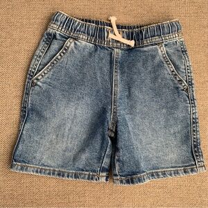 Cat & Jack Jean Shorts Classic Blue Denim Medium Wash Pull On Boys Size 5T